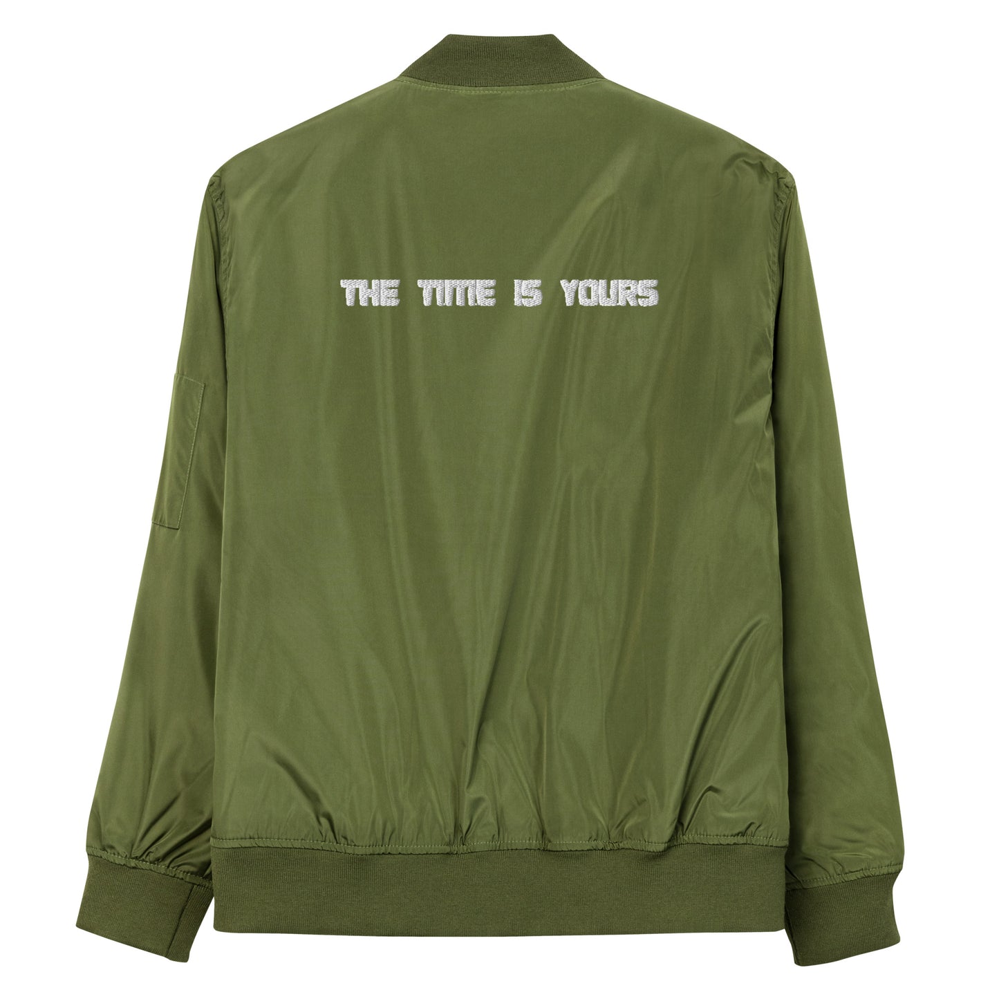 Bomber jacket (lettering)