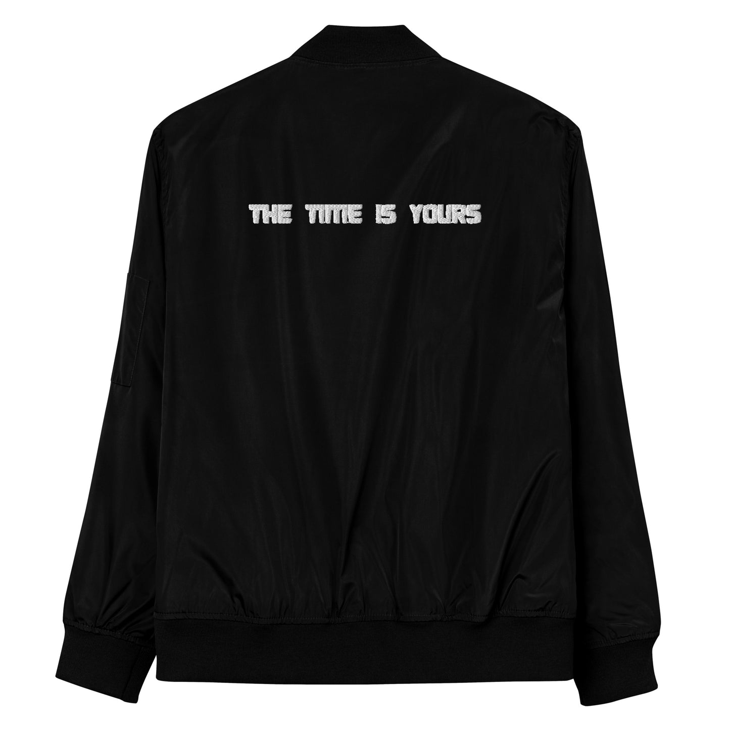 Bomber jacket (lettering)