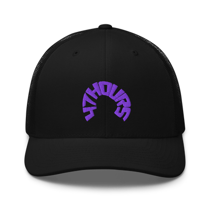 Trucker Cap [ Purple Knit ]