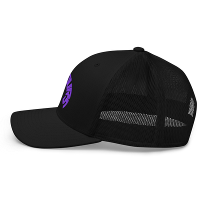 Trucker Cap [ Purple Knit ]