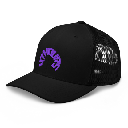 Trucker Cap [ Purple Knit ]