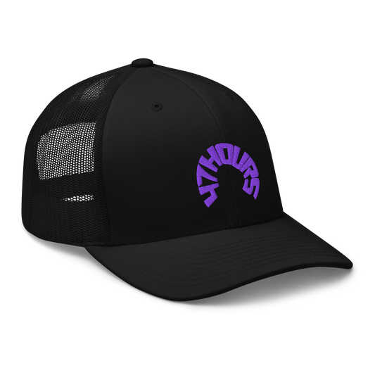 Trucker Cap [ Purple Knit ]