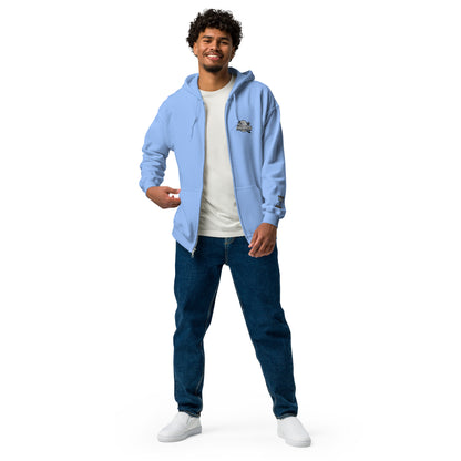 Oversize Zip Hoodie (Baby Blue)