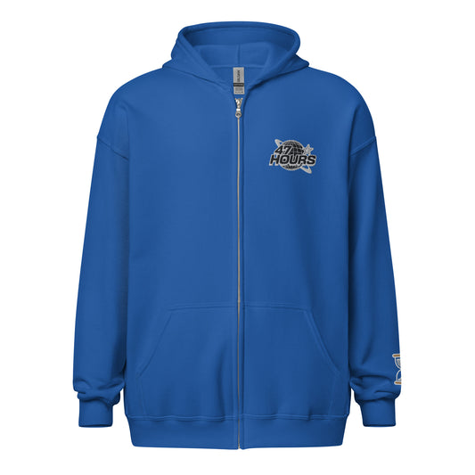 Oversize Zip Hoodie (Dark Blue)