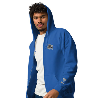 Oversize Zip Hoodie (Dark Blue)